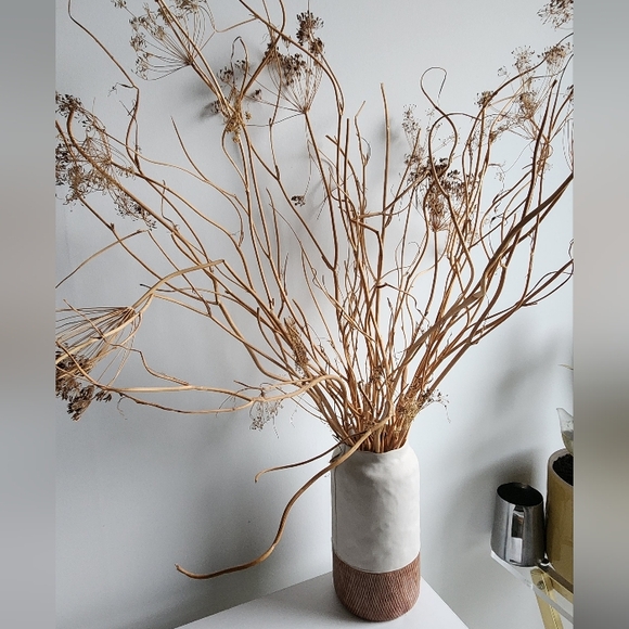 Ceramic clay vase - Picture 2 of 2